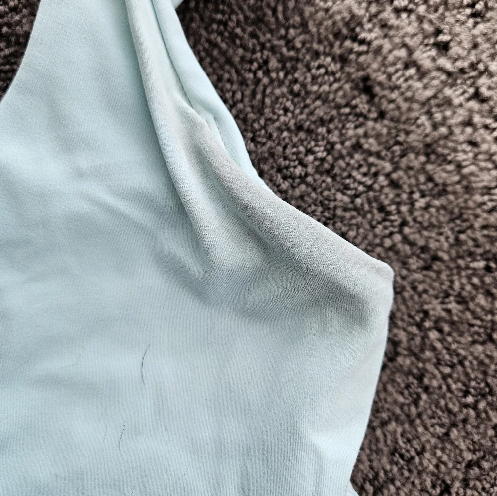 Lululemon Light Blue Sports Bra - Picture 3 of 4